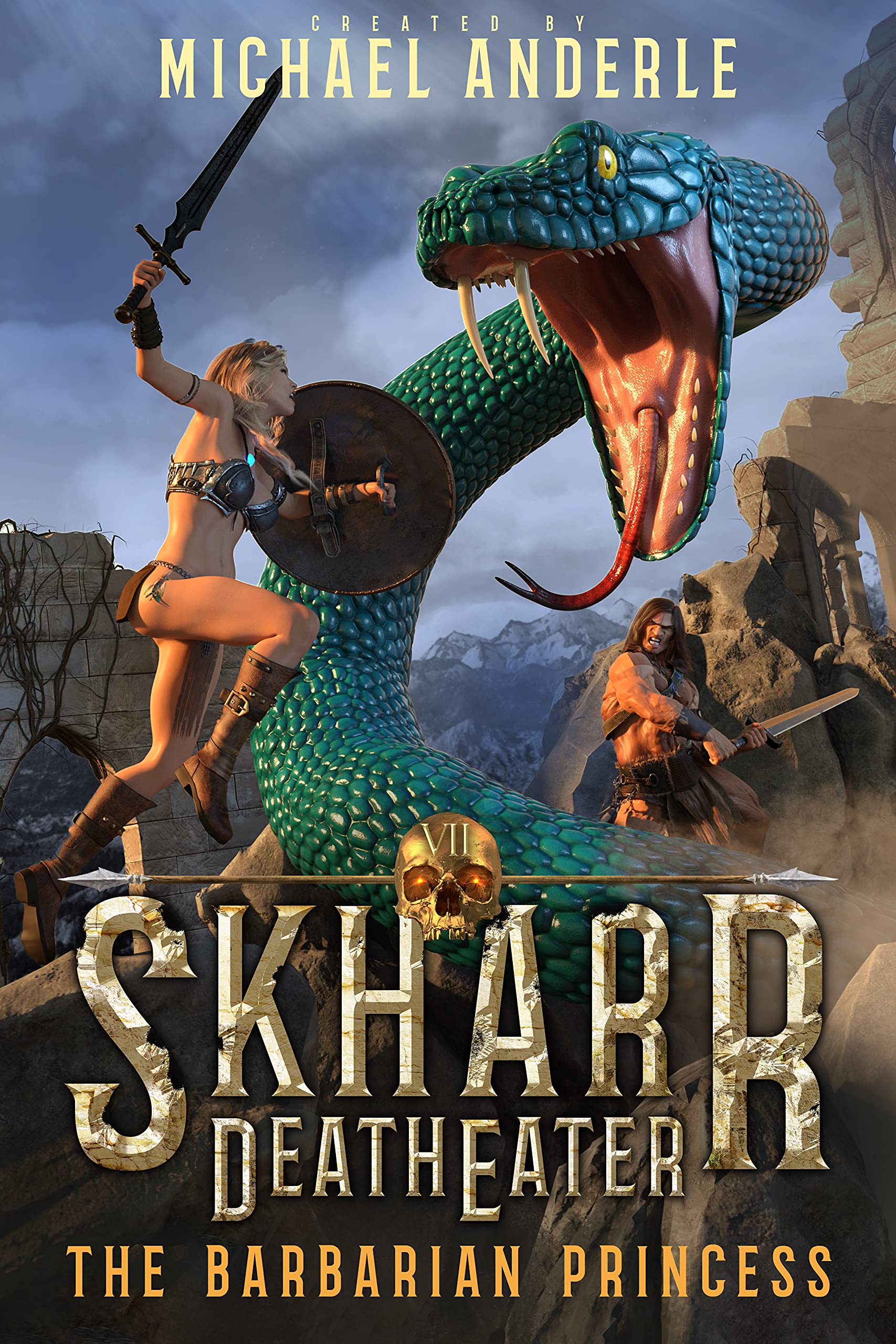 The Barbarian Princess (Skharr DeathEater #7)
