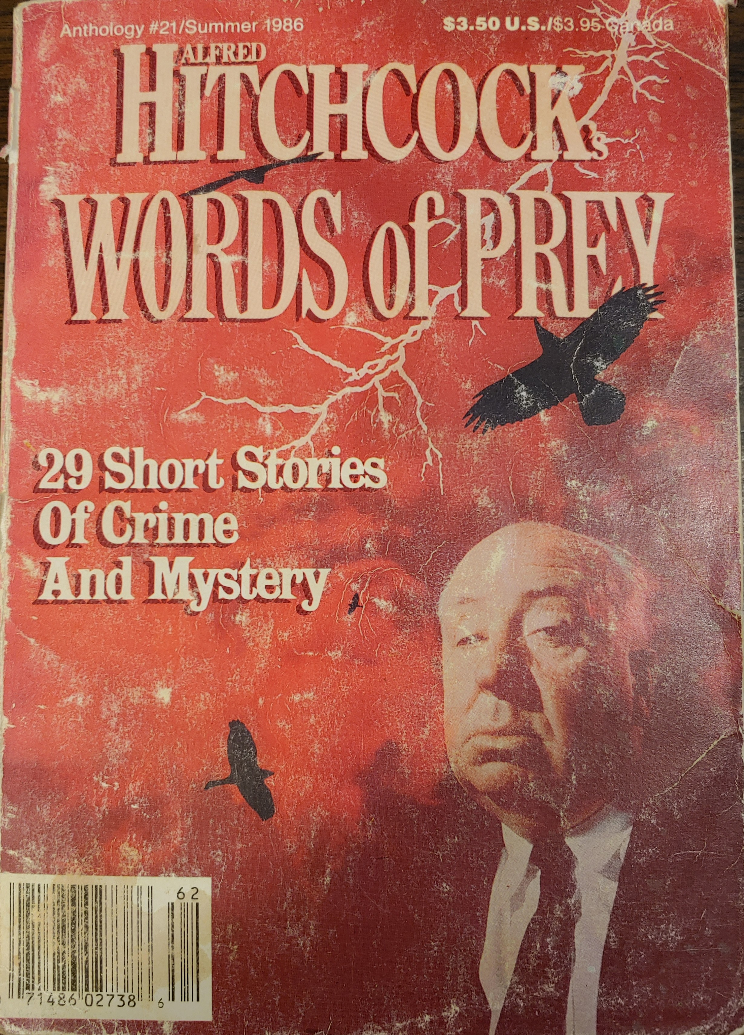 Alfred Hitchcock's Words of Prey (Alfred Hitchcock's Anthology Spring-Summer 1986 #21)