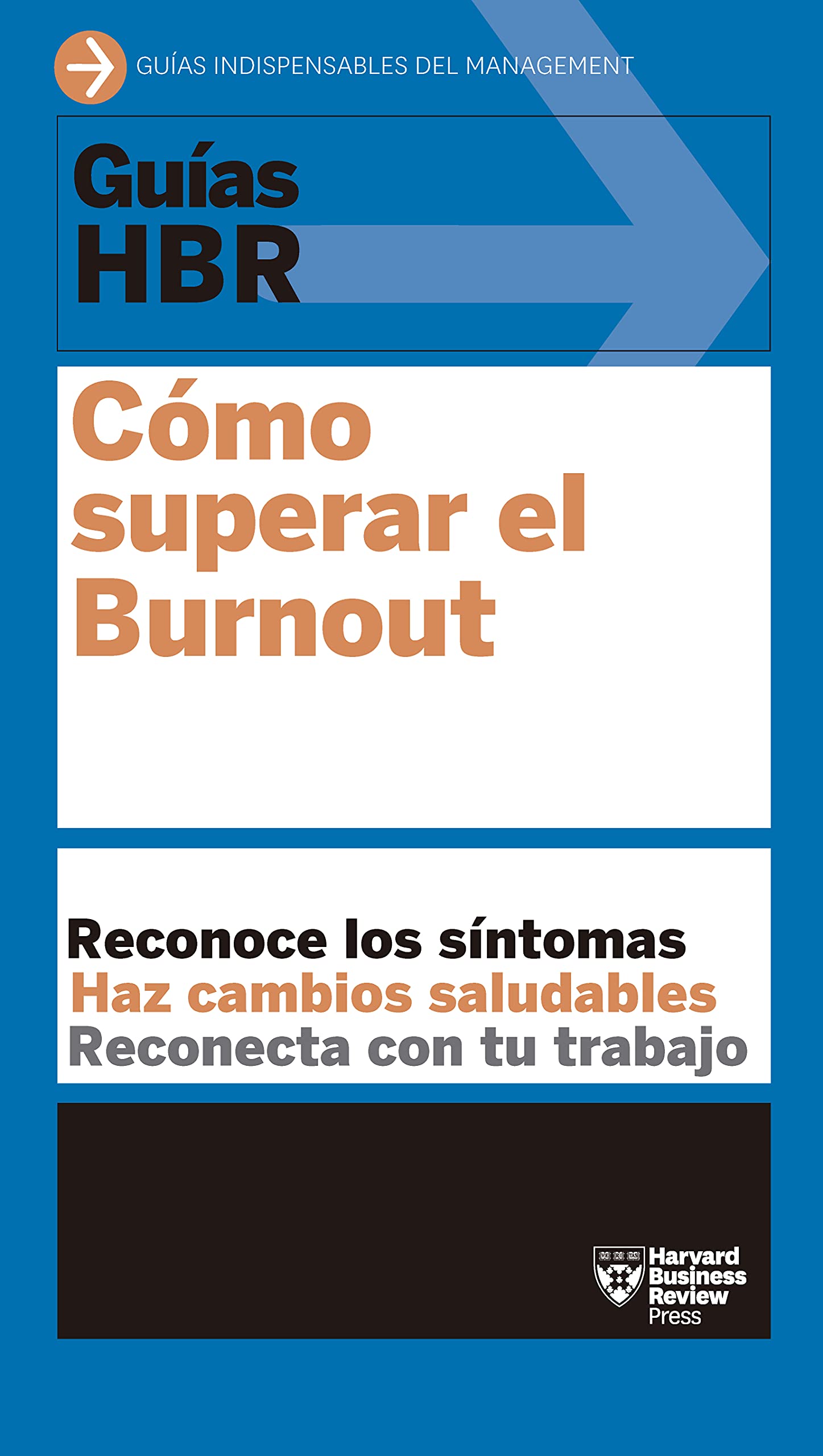 Guía HBR: Cómo superar el Burnout: Reconoce los síntomas. Haz cambios viables. Reconecta con el trabajo. (Guías HBR) (Spanish Edition)