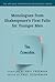 Monologues from Shakespeare...