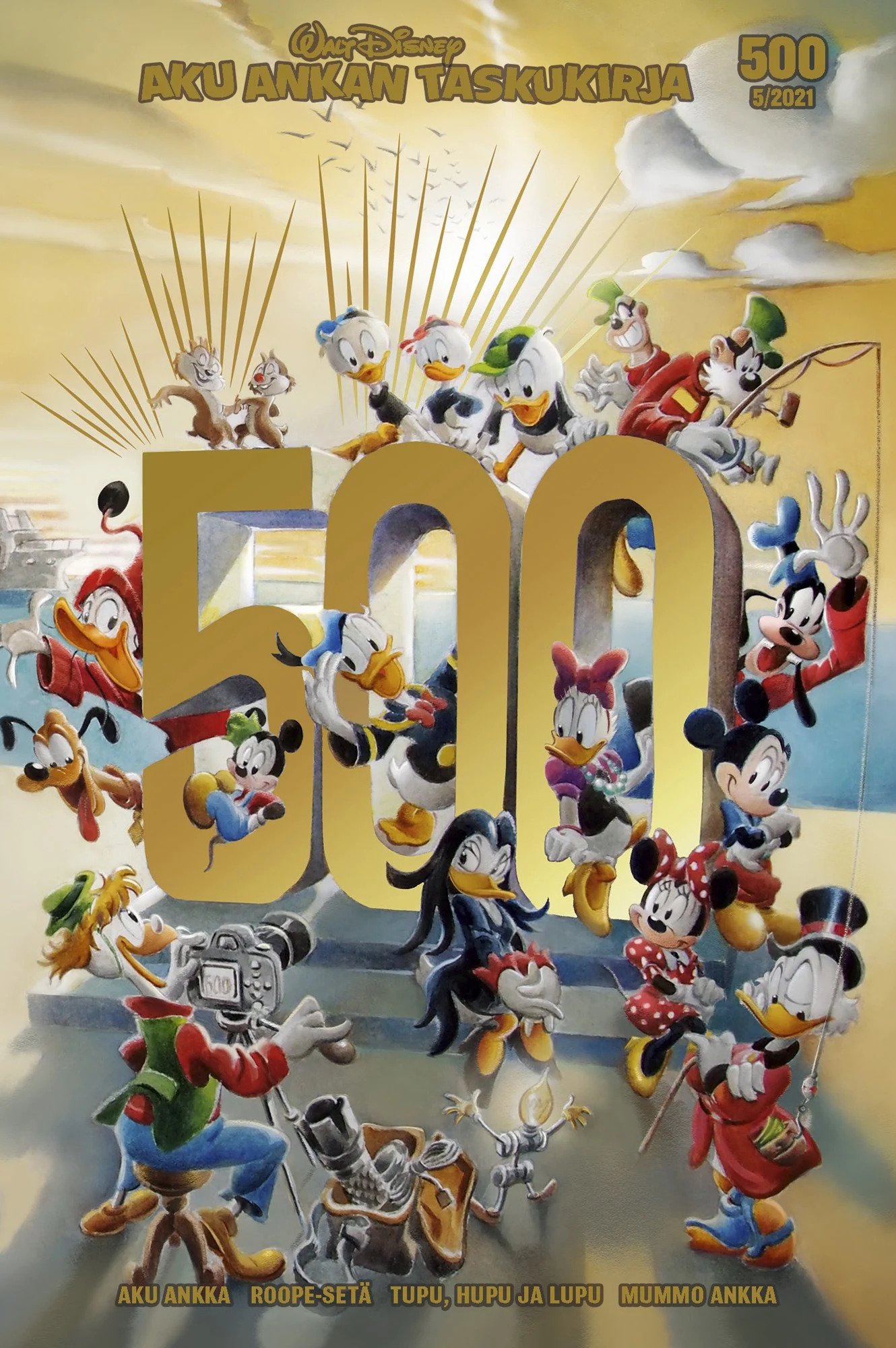 500 viissatanen (Aku Ankan taskukirja #500)
