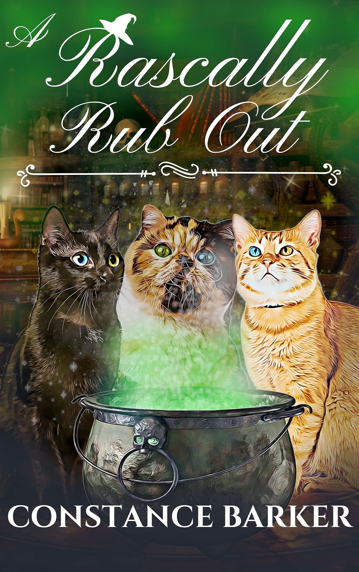 A Rascally Rub Out (Three Kitty Familiar PI Witch #1)
