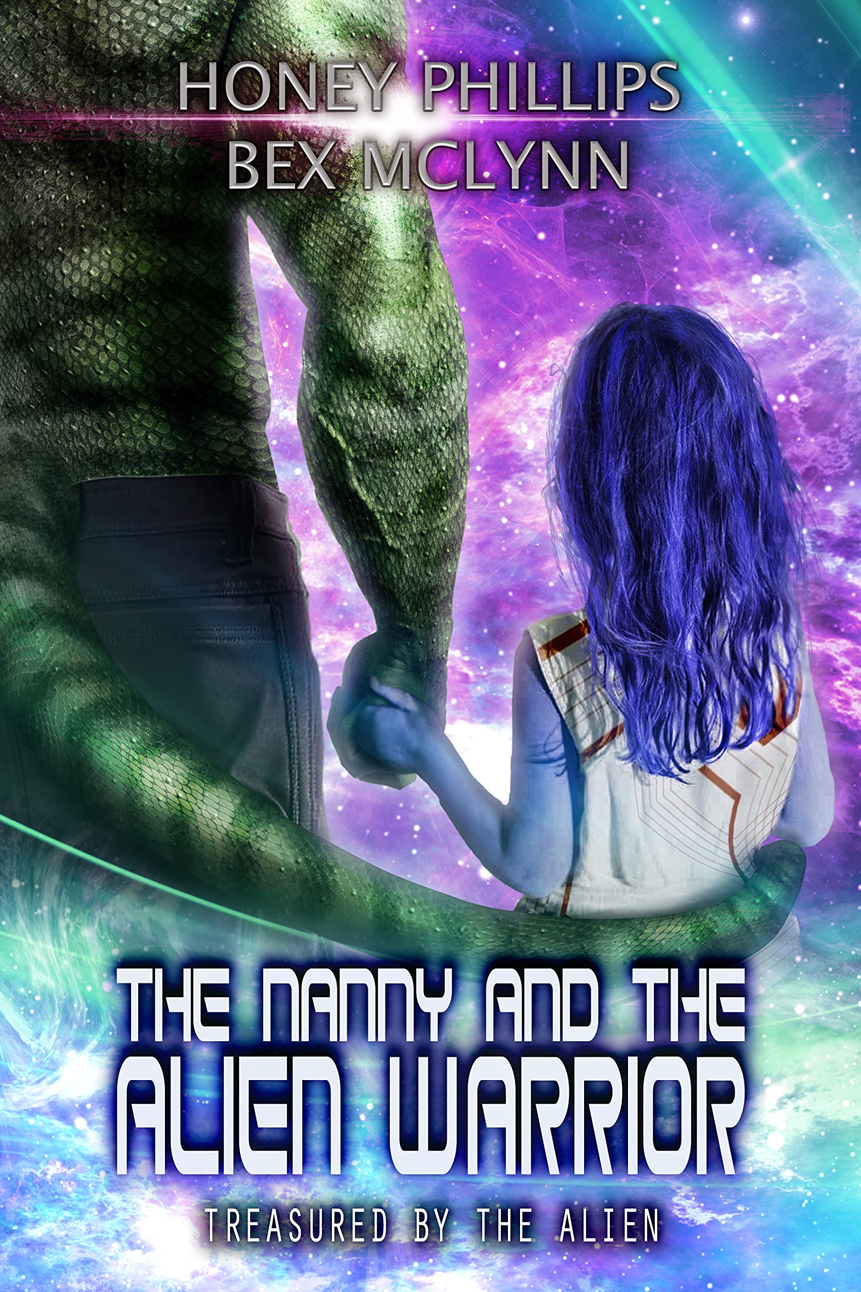 The Nanny and the Alien Warrior (Treasured by the Alien, #5)