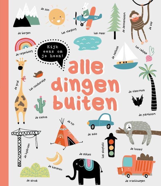 Alle dingen buiten (Board book)