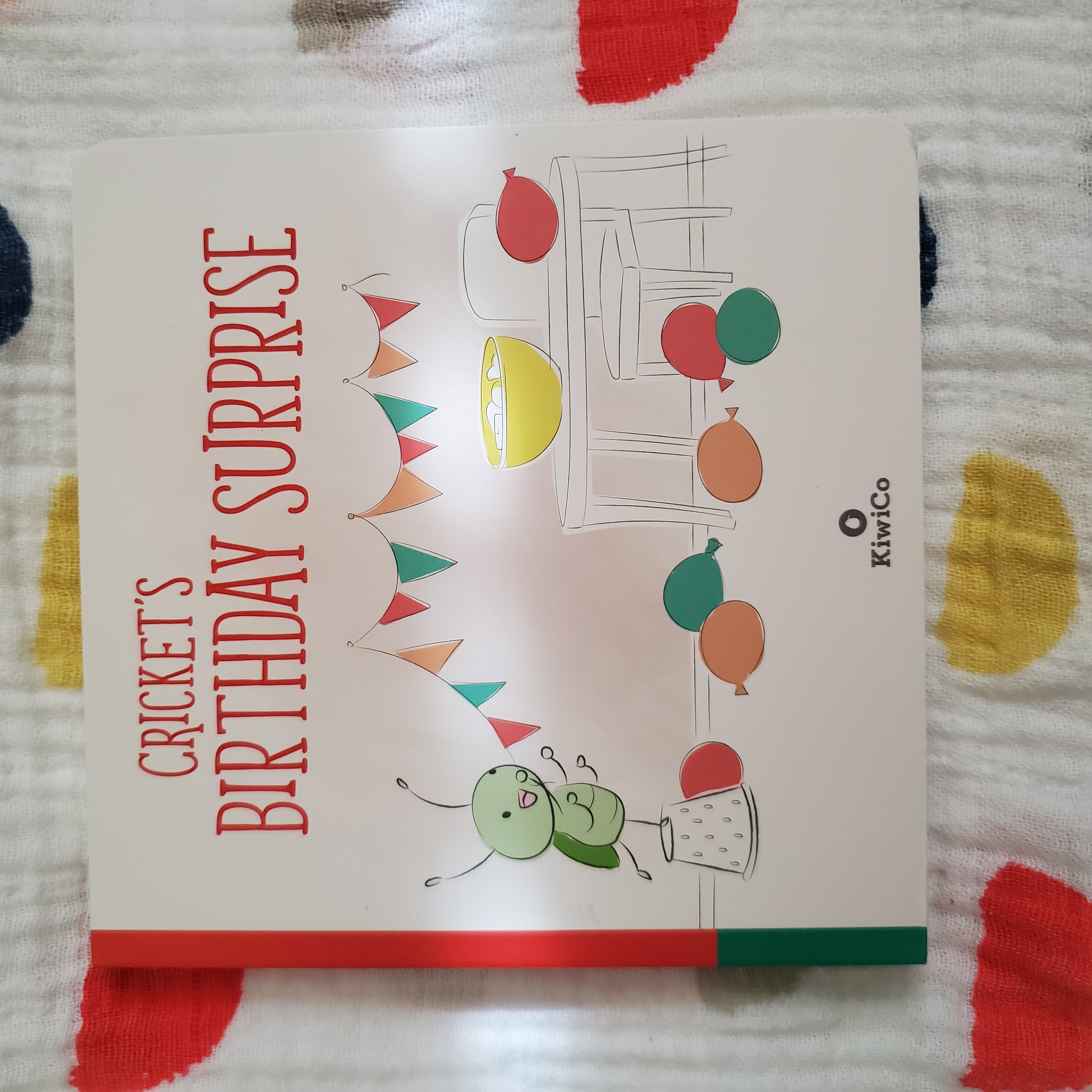 Cricket's Birthday Surprise (Board book)