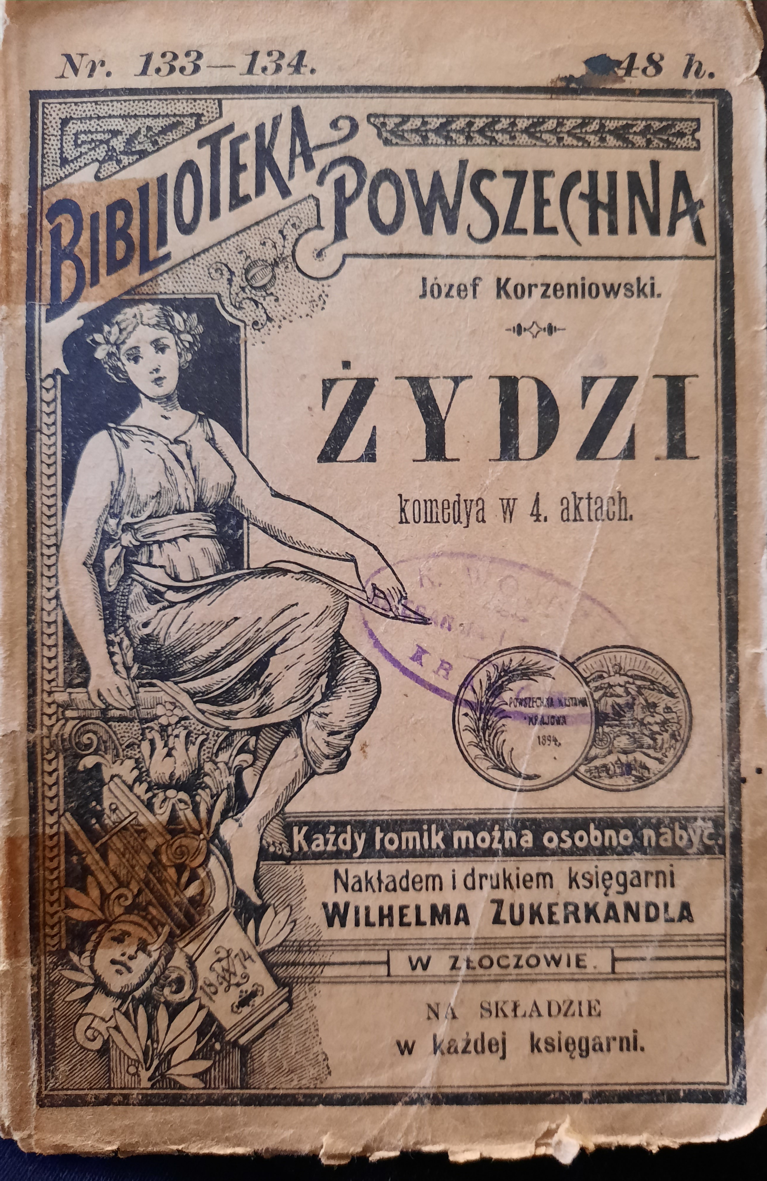 żydzi. Komedya w 4 aktach