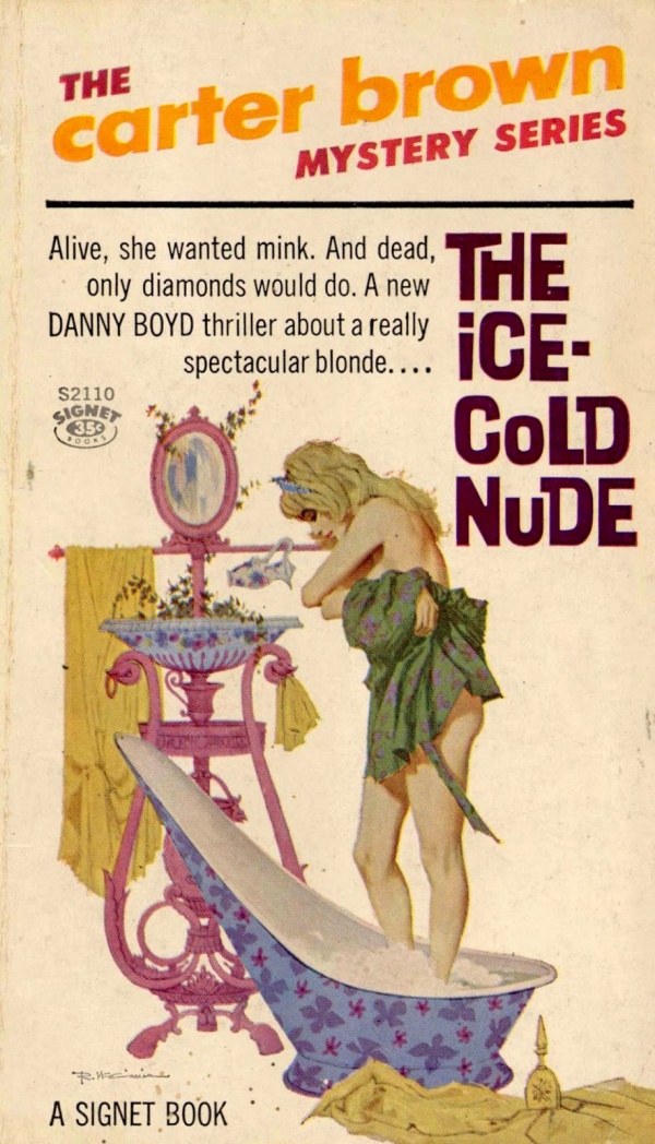 The Ice-Cold Nude (Mass Market Paperback)