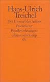 Der Entwurf des Autors: Frankfurter Poetikvorlesungen