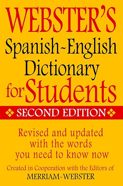 Webster's Spanish-English Dictionary for Students