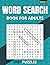 Word Search Book For Adults...