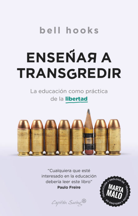 Portada de Enseñar a Transgredir: la educación como práctica de libertad, de bell hooks