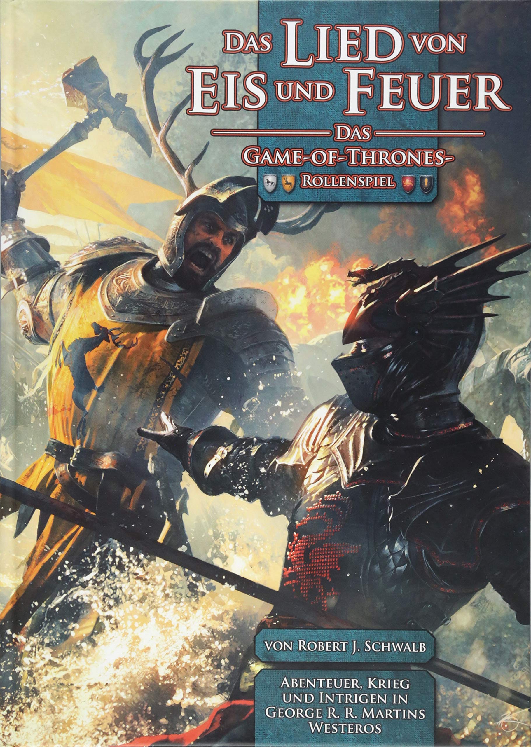 Das Lied von Eis und Feuer - Das-Game-of-Thrones-Rollenspiel (Hardcover)