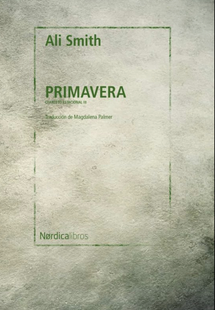 Portada de Primavera, de Ali Smith