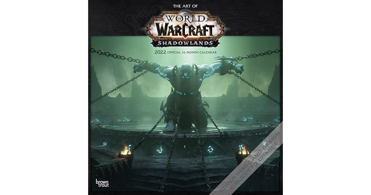 World Of Warcraft Calendar 2022 World Of Warcraft 2022 12 X 12 Inch Monthly Square Wall Calendar, Video  Game Blizzard Entertainment Wow By Not A Book