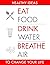 Eat Food Drink Water Breath...