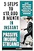 3 Steps to $10,000 a Month in Instant Passive Income Streams: Give your boss the finger with this shortcut to financial freedom