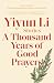 A Thousand Years of Good Prayers