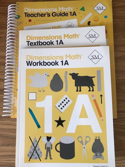 Singapore Dimensions Level 1A (Spiral-bound)