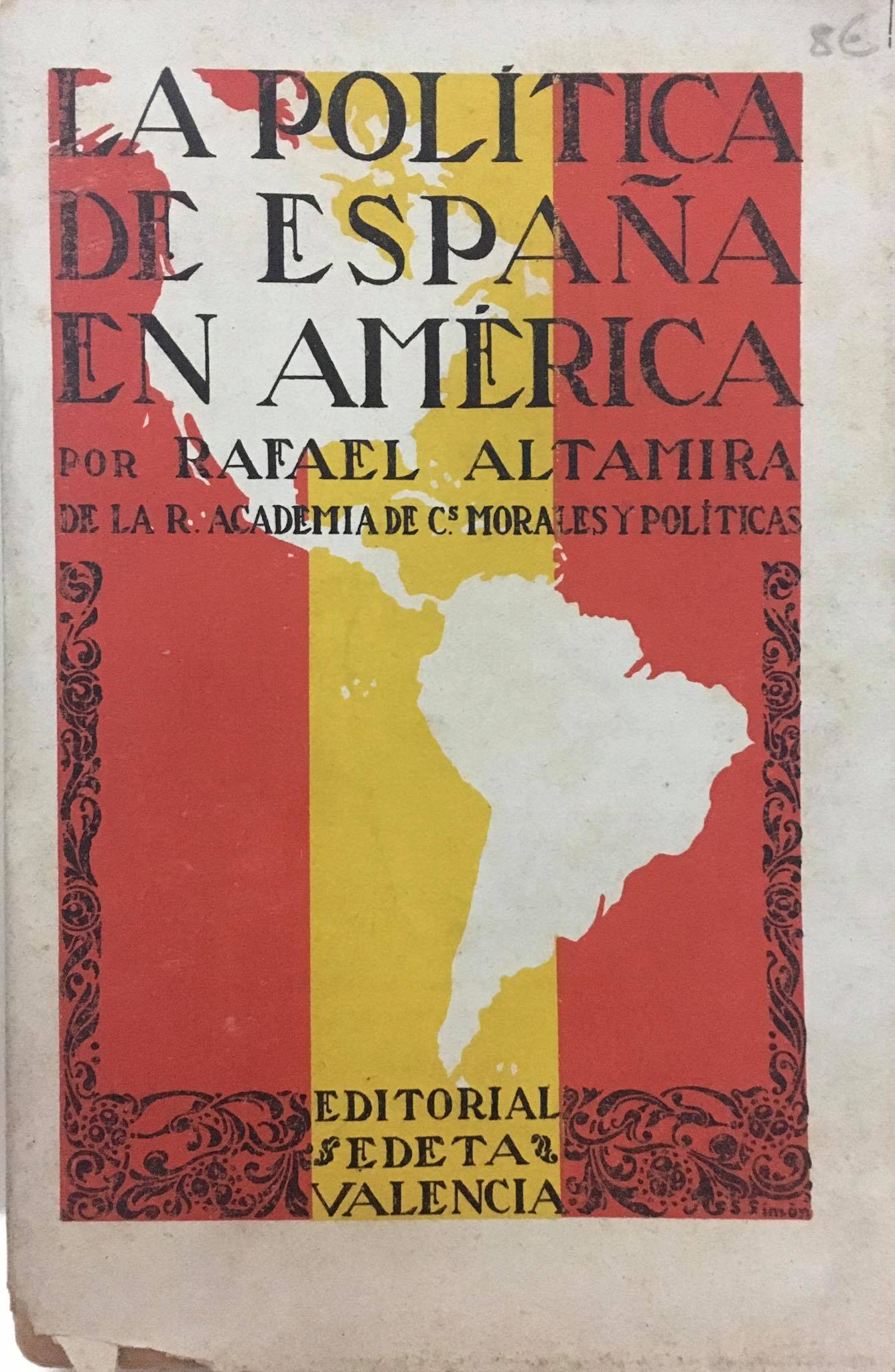 La política de España en América (Paperback)