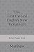 The Text Critical English N...