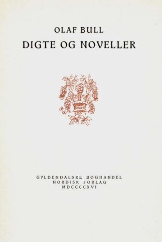 Digte og noveller