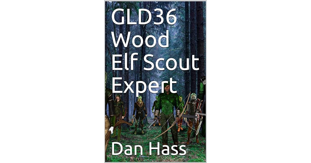 GLD36 Wood Elf Scout Expert (5E Sidekick) by DAN HASS
