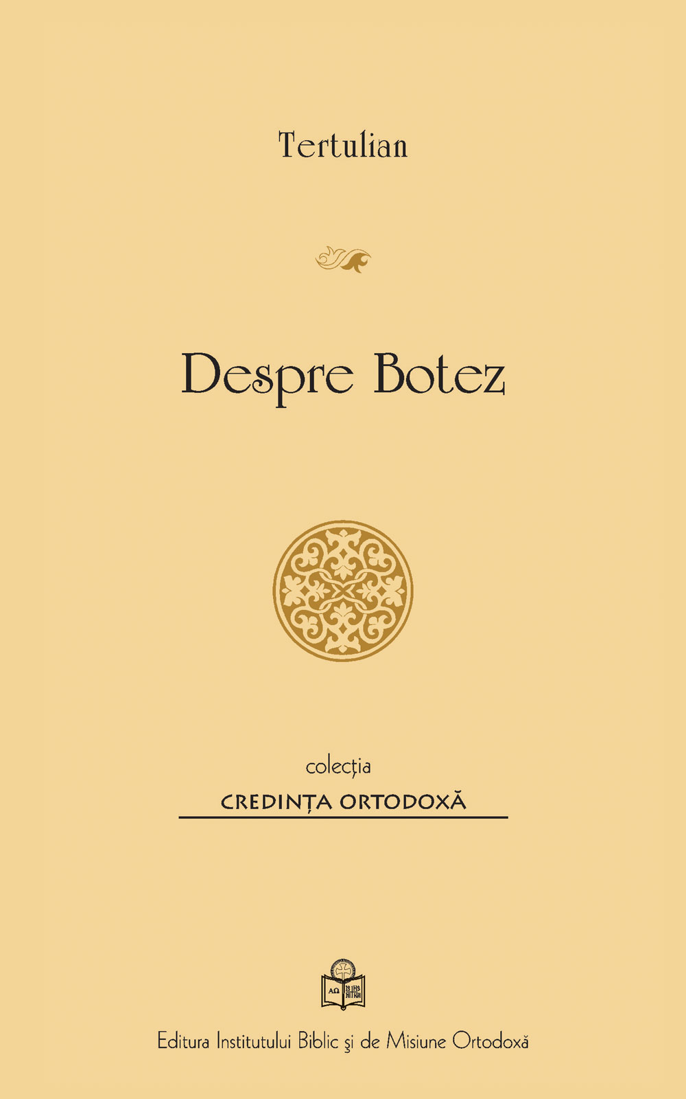 Despre botez (Unknown Binding)