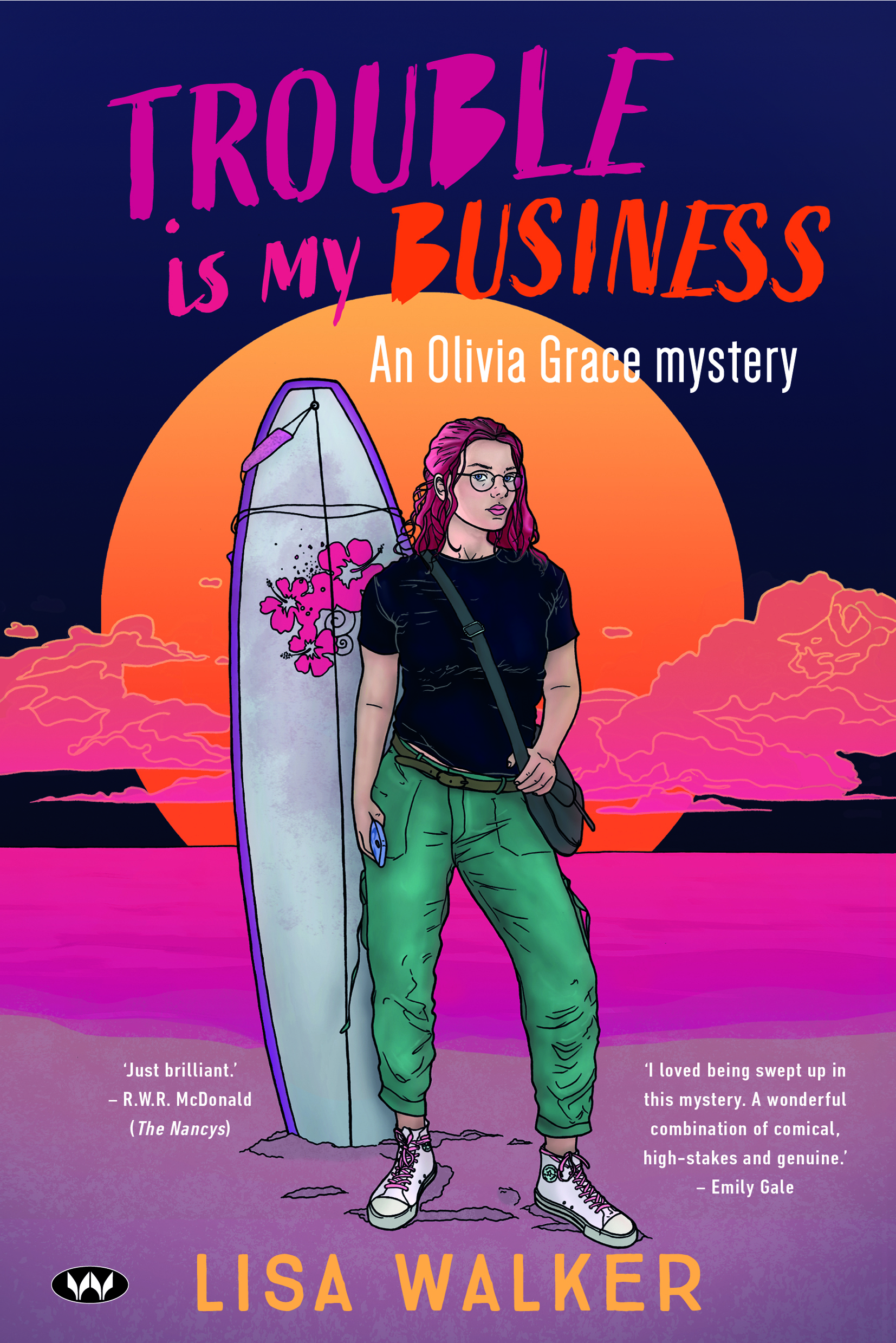 Trouble is my Business (An Olivia Grace Mystery, #2)
