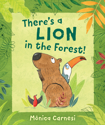 There's a Lion in the Forest! (Hardcover)