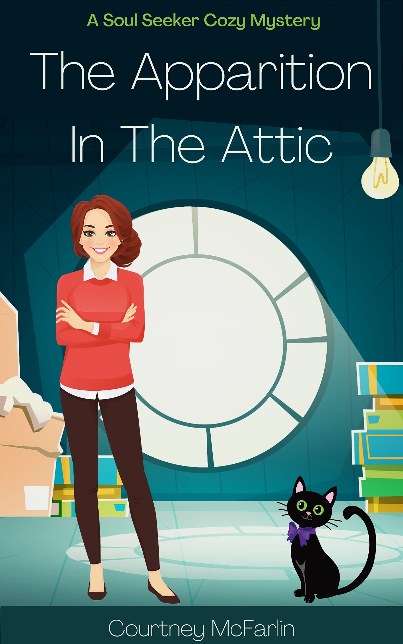 The Apparition in the Attic (Soul Seeker Cozy Mystery, #1)