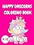 Happy Unicorns Coloring Boo...