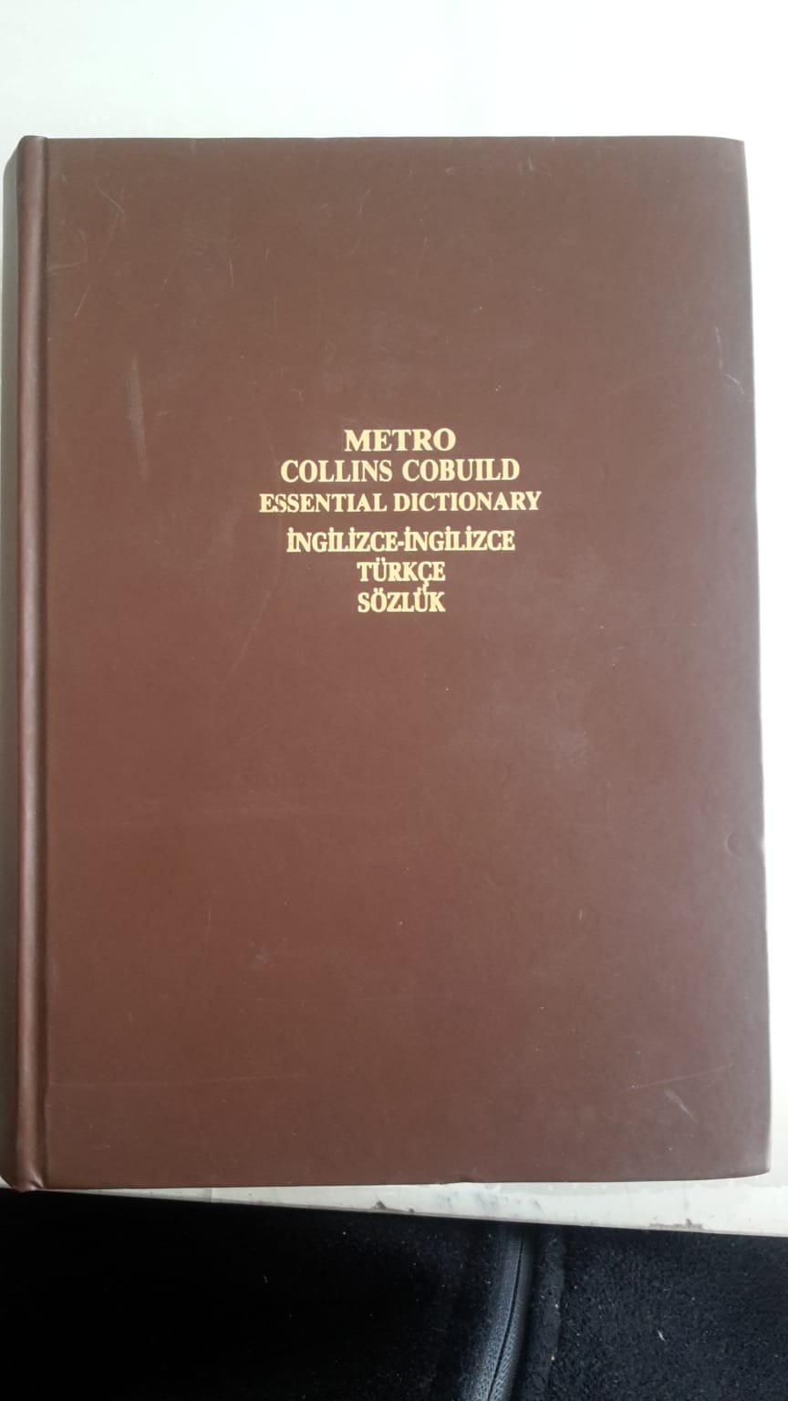 Metro Collins Cobuild Essential İngilizce - İngilizce Türkçe Sözlük
