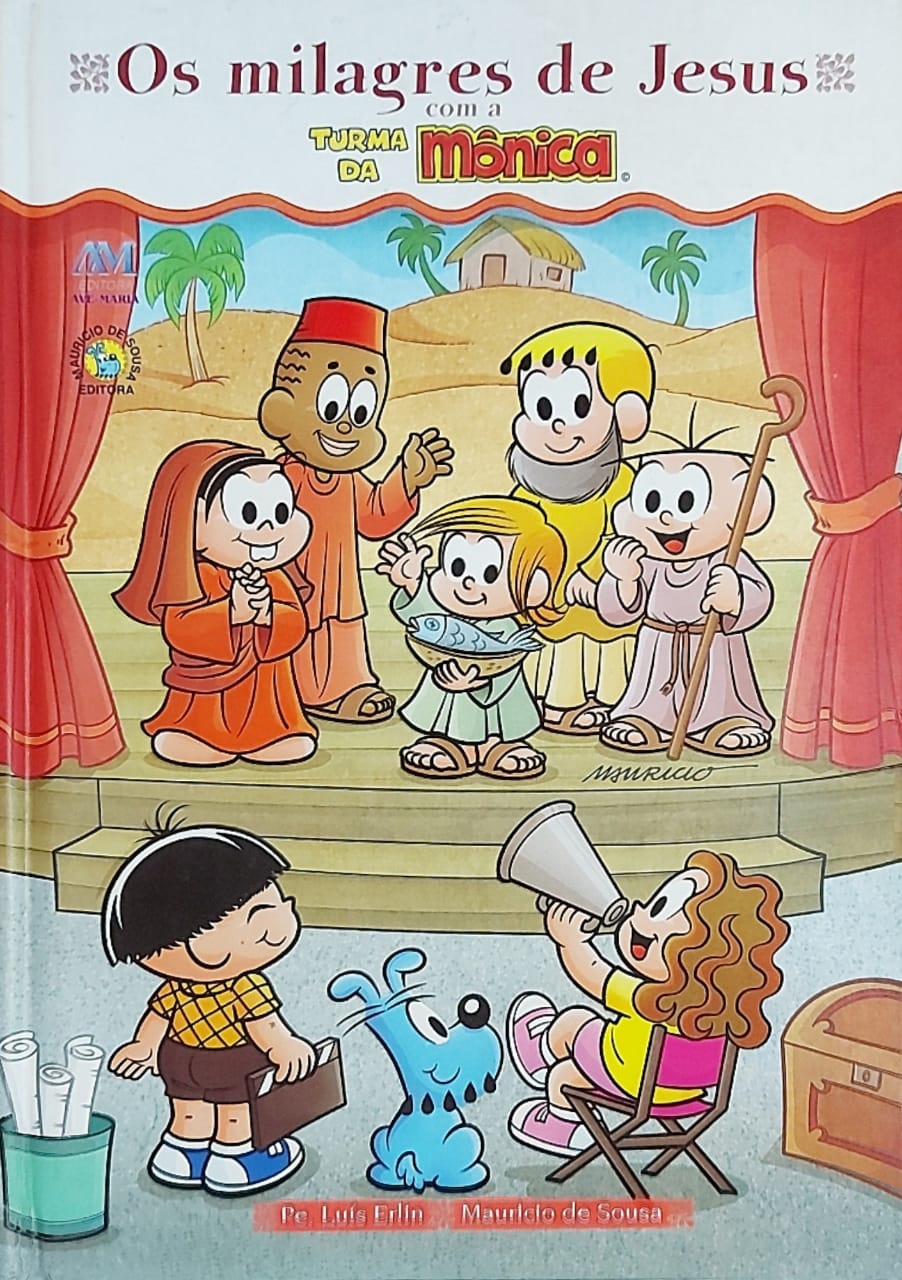 Os milagres de Jesus com a Turma da Mônica