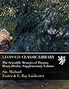 The Scientific Memoirs of Thomas Henry Huxley: Supplementary Volume