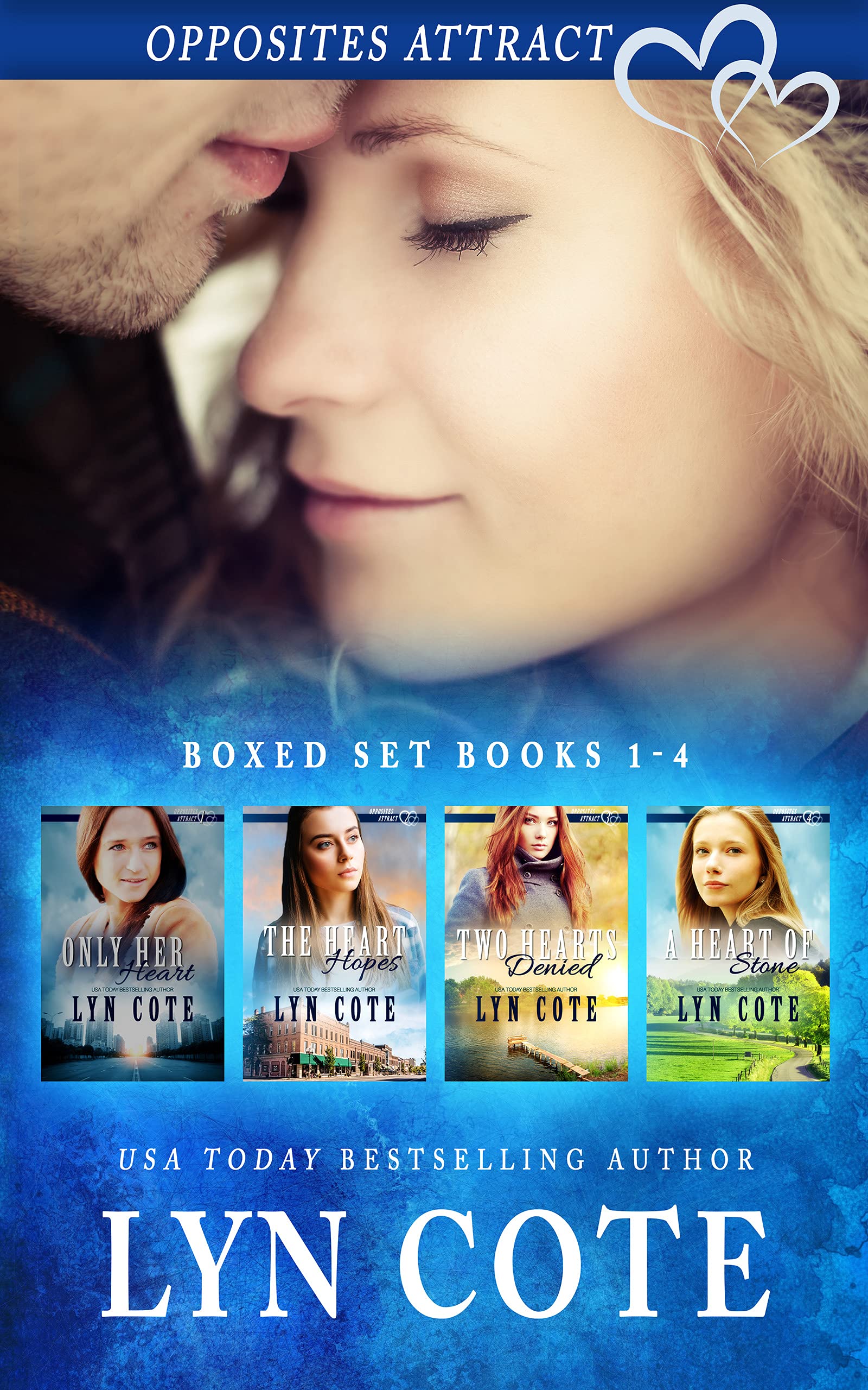 Opposites Attract, books 1-4: A Christian Romantic Suspense Full Series (Kindle Edition)