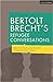Bertolt Brecht's Refugee Conversations