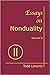 Essays on Nonduality, Volume II by Todd Lorentz