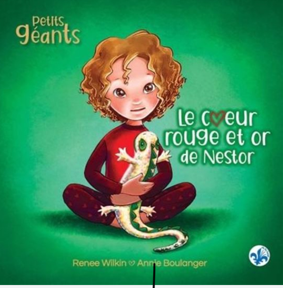 Le cœur rouge et or de Nestor (Hardcover)