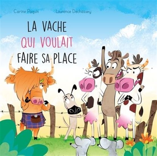 La vache qui voulait faire sa place (Hardcover)