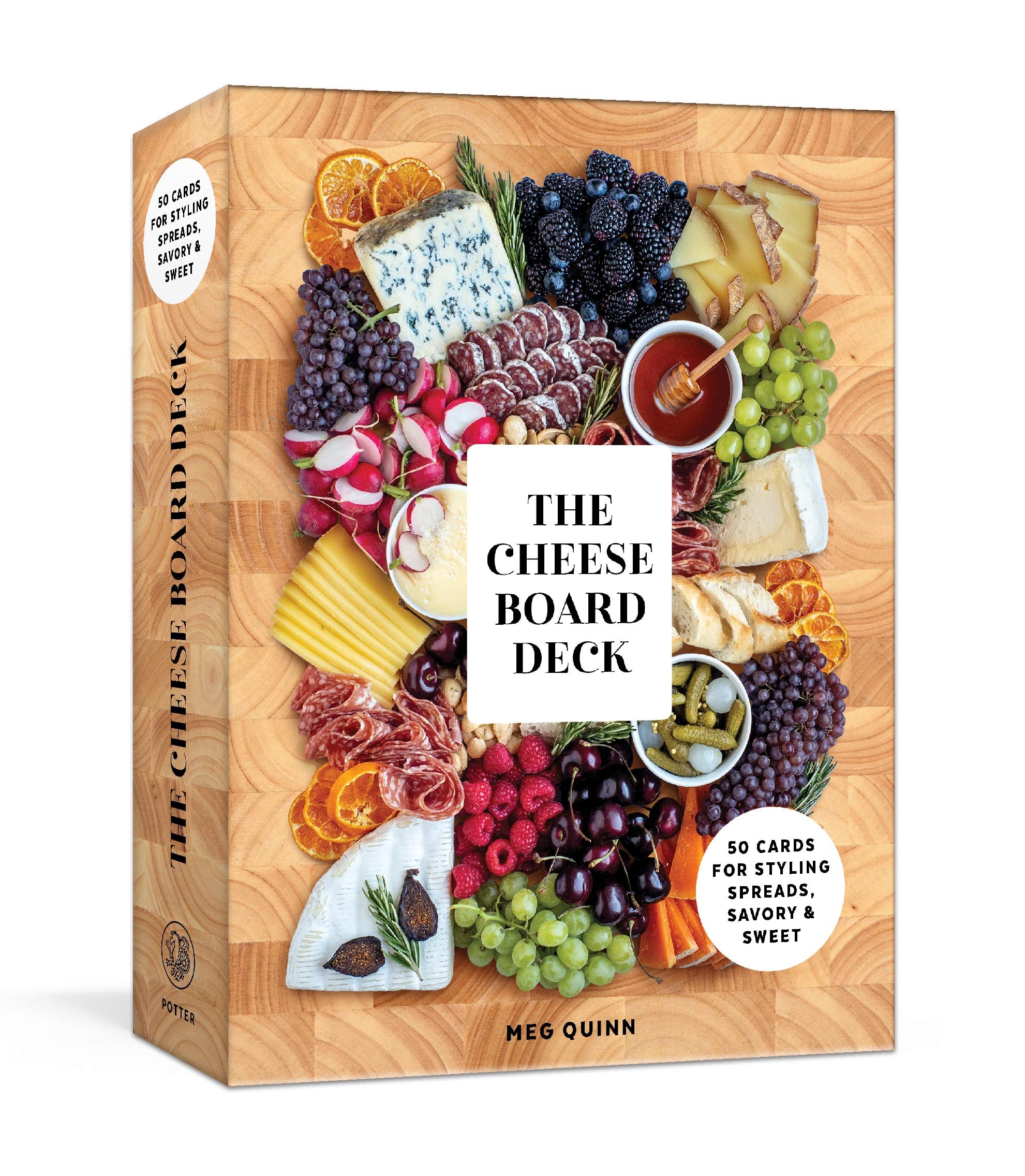 The Cheese Board Deck: 50 Cards for Styling Spreads, Savory and Sweet (Cards)