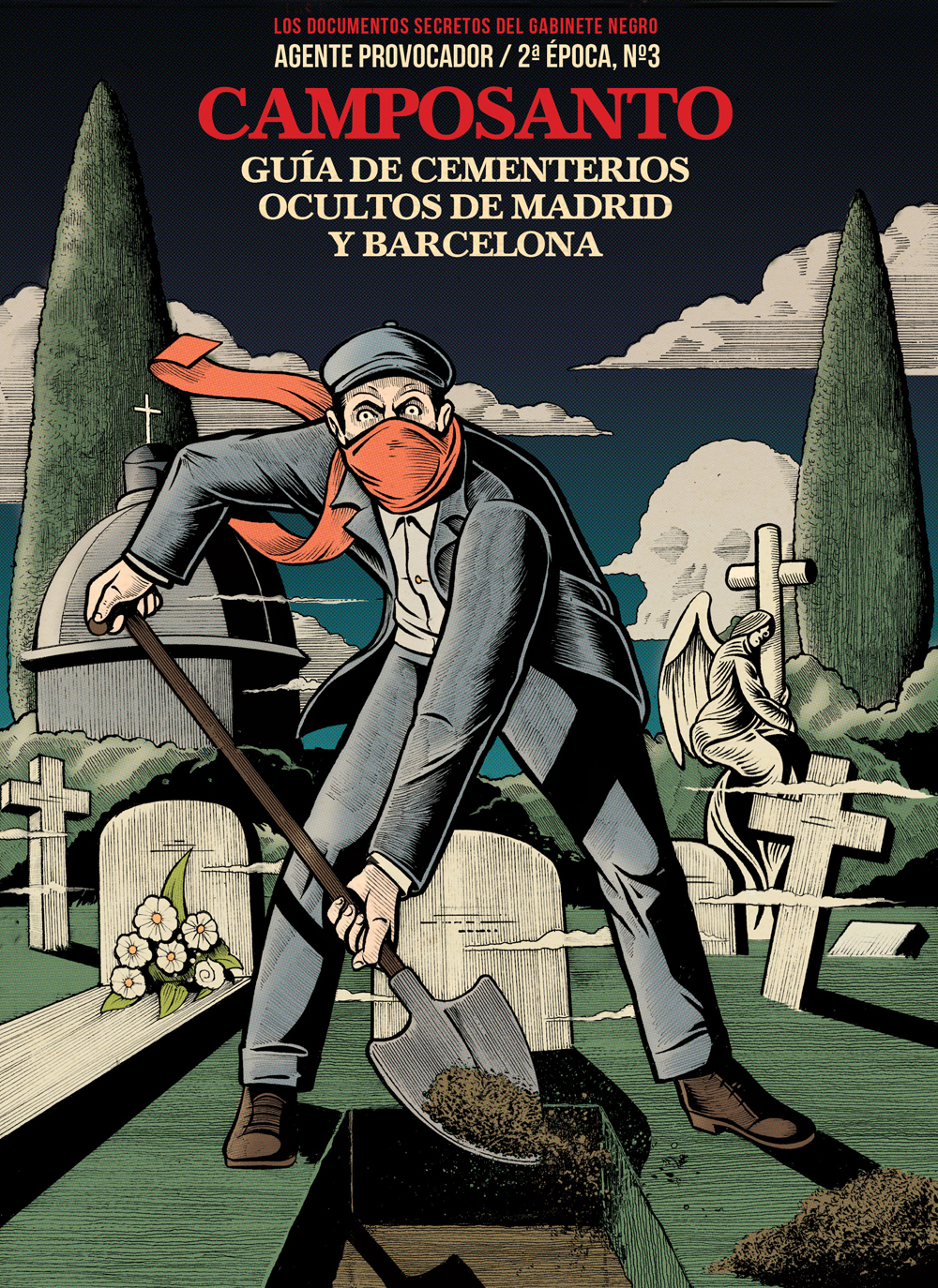 Camposanto. Guía de cementerios ocultos de Madrid y Barcelona (Paperback)