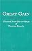 Great Gain: Gleaned from the writings of Thomas Brooks