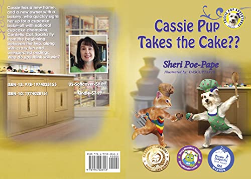 "Cassie Pup Takes the Cake??": A Children's Story for Ages 3-8 (Kindle Edition)