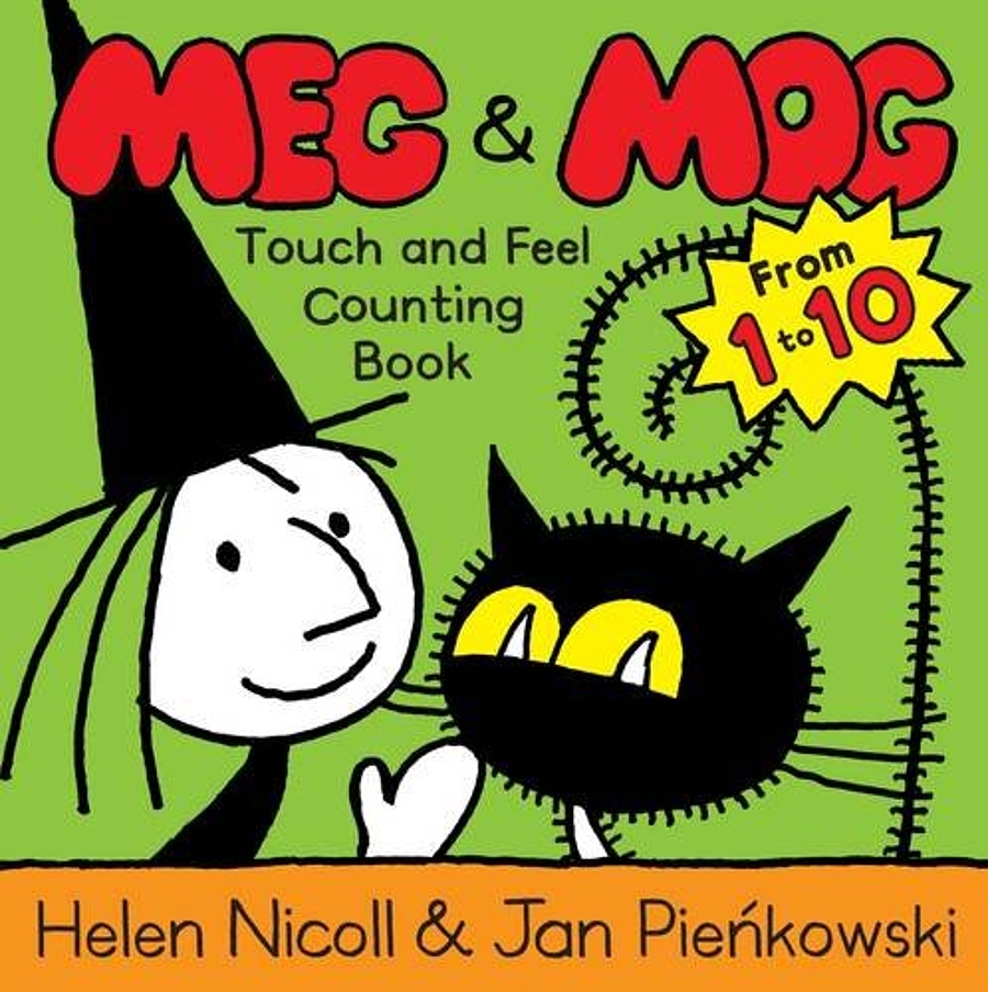Meg and Mog: Touch and Feel Counting Book (Board book)