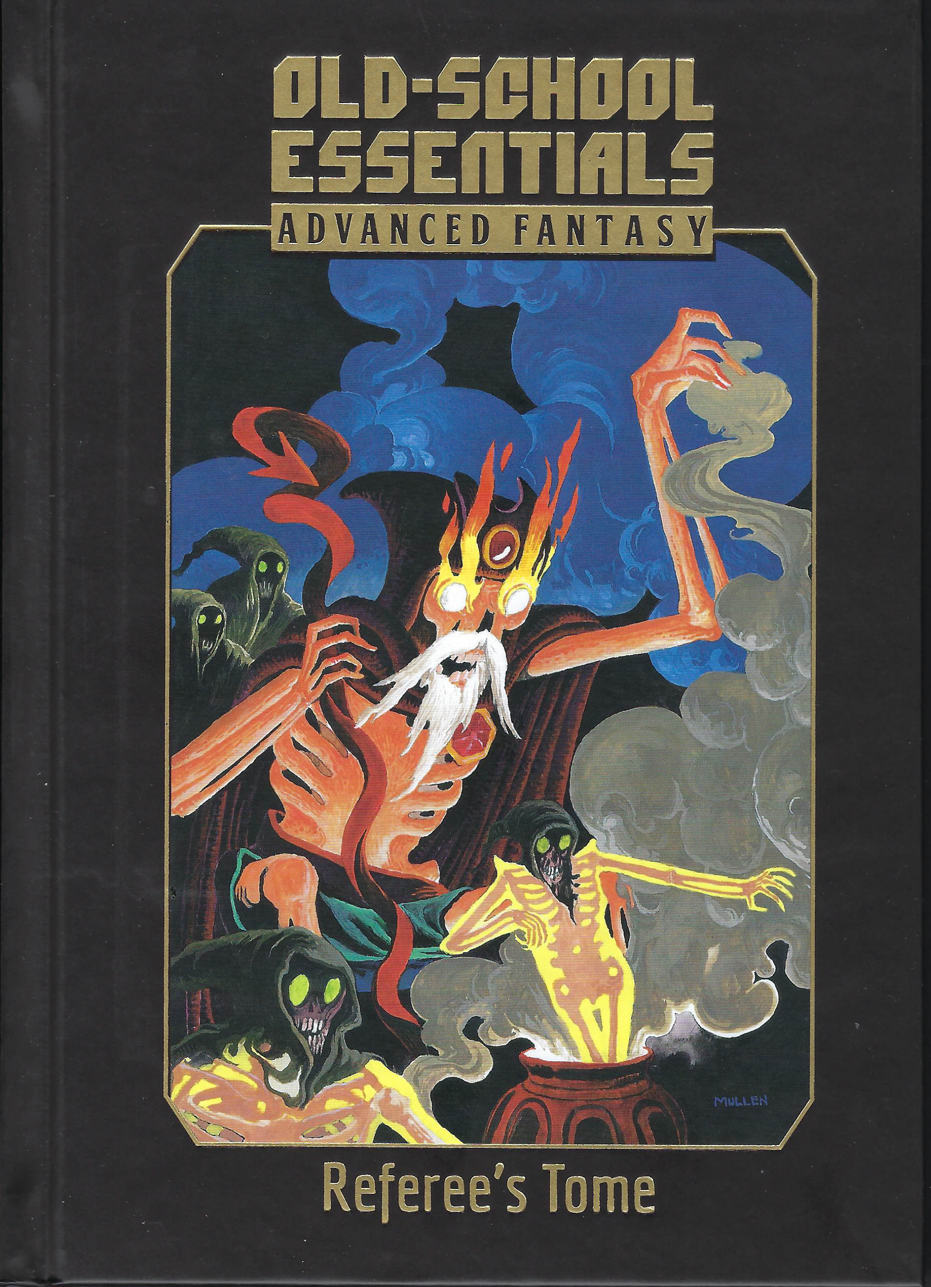 Old-School Essentials Advanced Fantasy Referee's Tome (Hardcover)