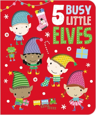5 Busy Little Elves (Board book)
