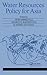 Water Resources Policy Asia by Mohammed Ali