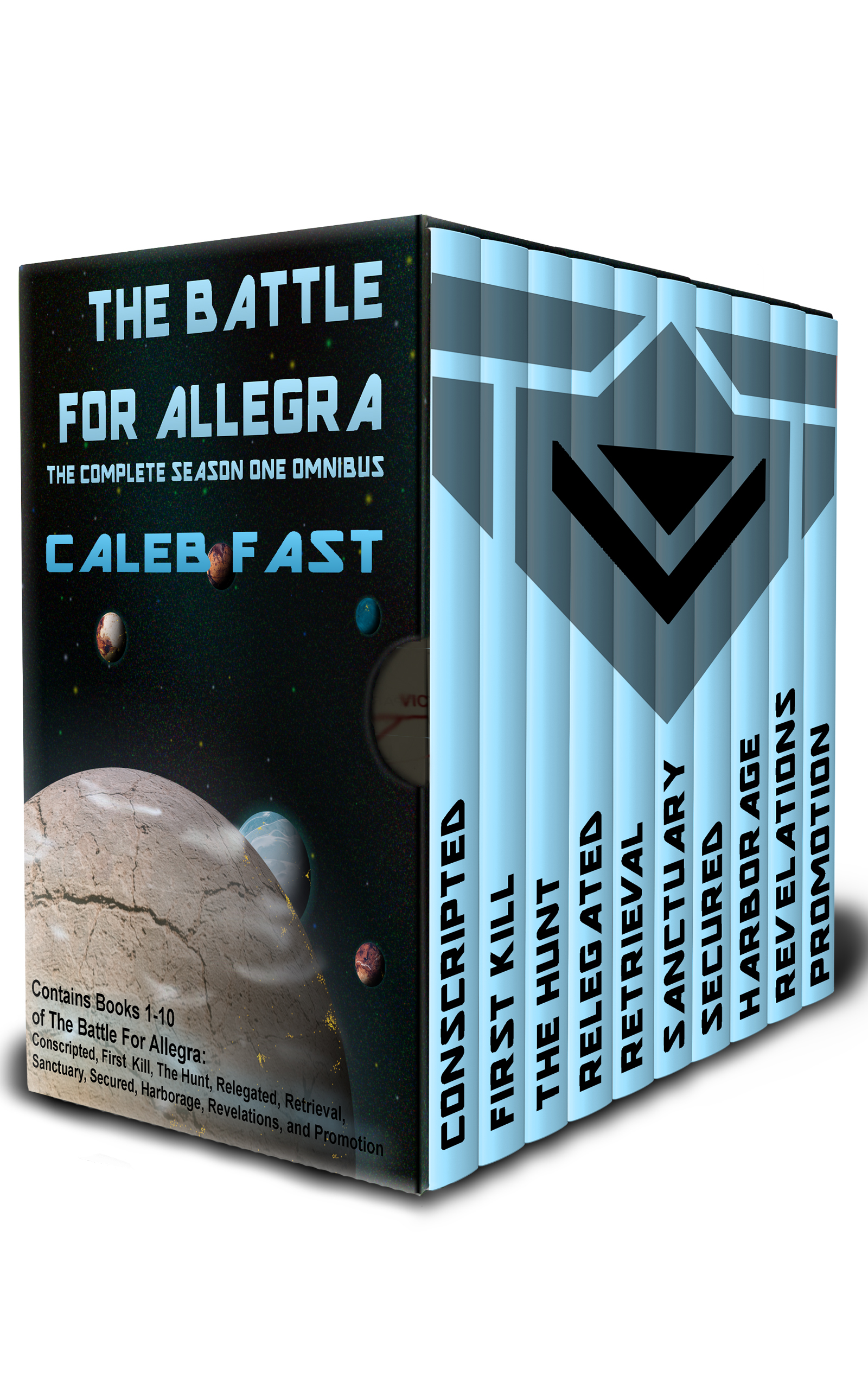 The Battle for Allegra: The Complete Season One Omnibus: An Alien Invasion Space Opera with Mechanized Marines