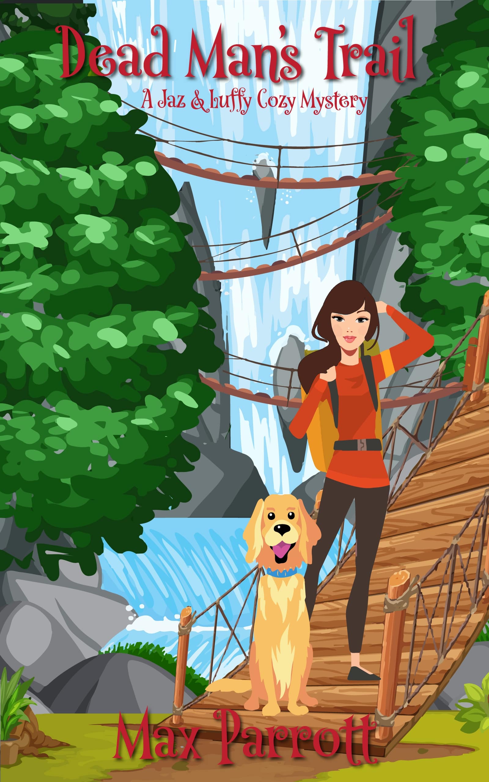 Dead Man's Trail (A Jaz and Luffy Cozy Mystery, #10)