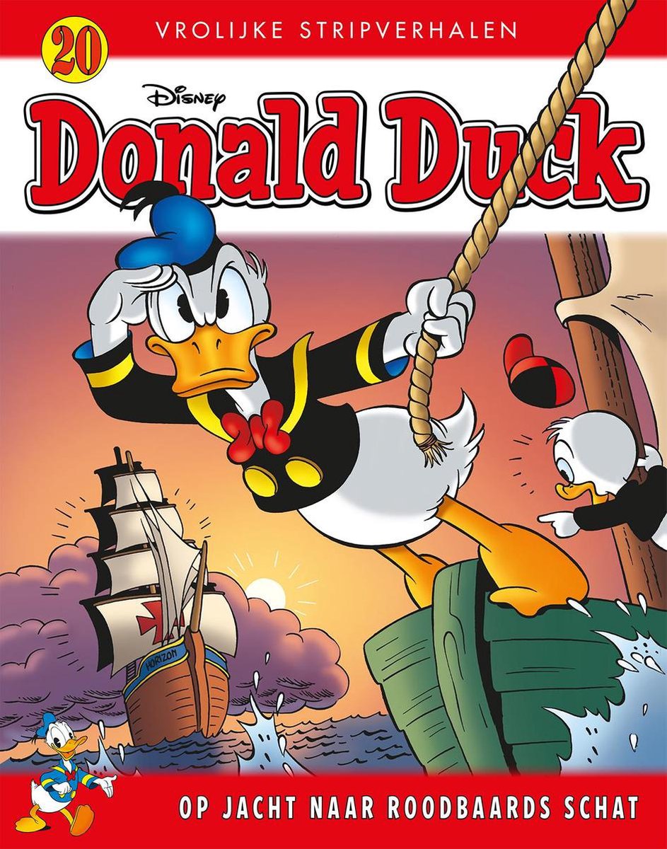 Op jacht naar Roodbaards schat (Donald Duck: Vrolijke stripverhalen #20)